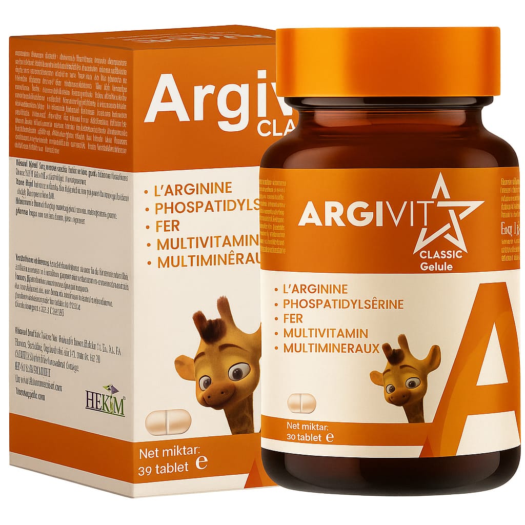 ARGIVIT CLASSIC™  Le soutien naturel pour une taille plus grande et une énergie sans limites
