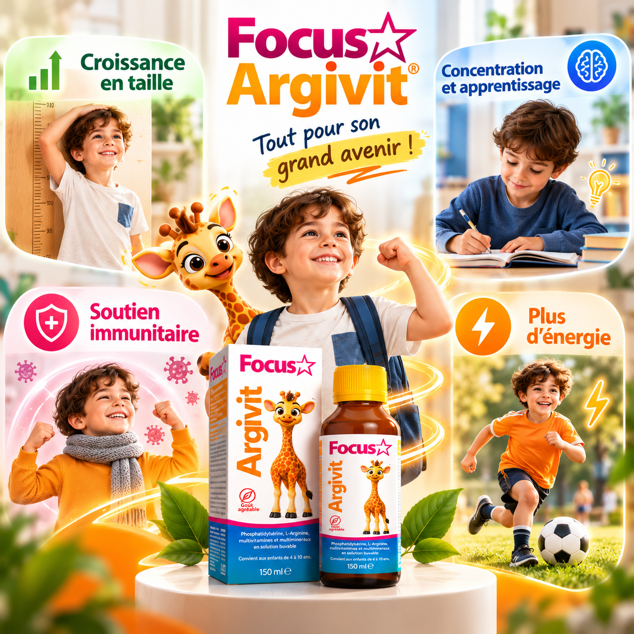 Argivit Focus™ Le meilleur pour leur croissance