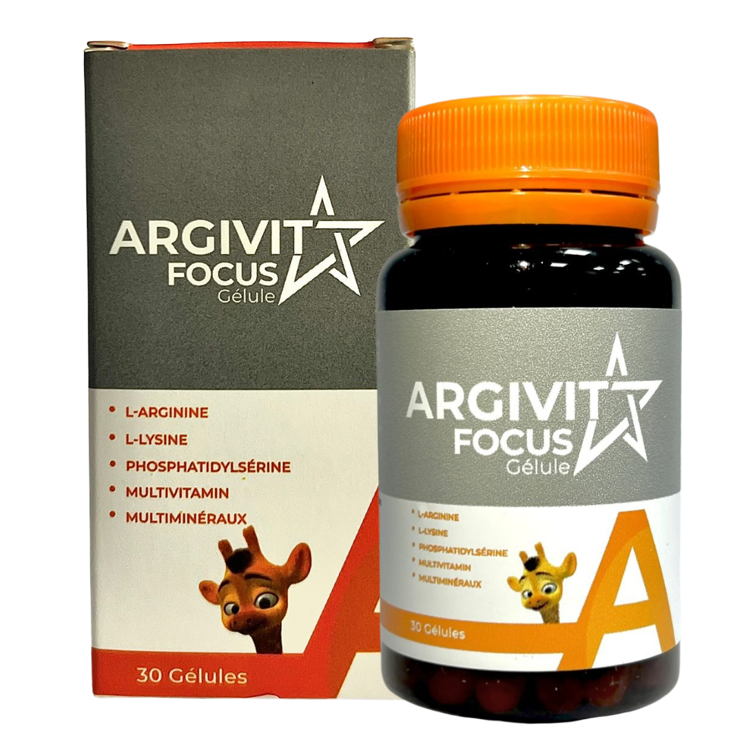 Argivit Focus™ Offrez à votre enfant le soutien qu’il mérite pour bien grandir