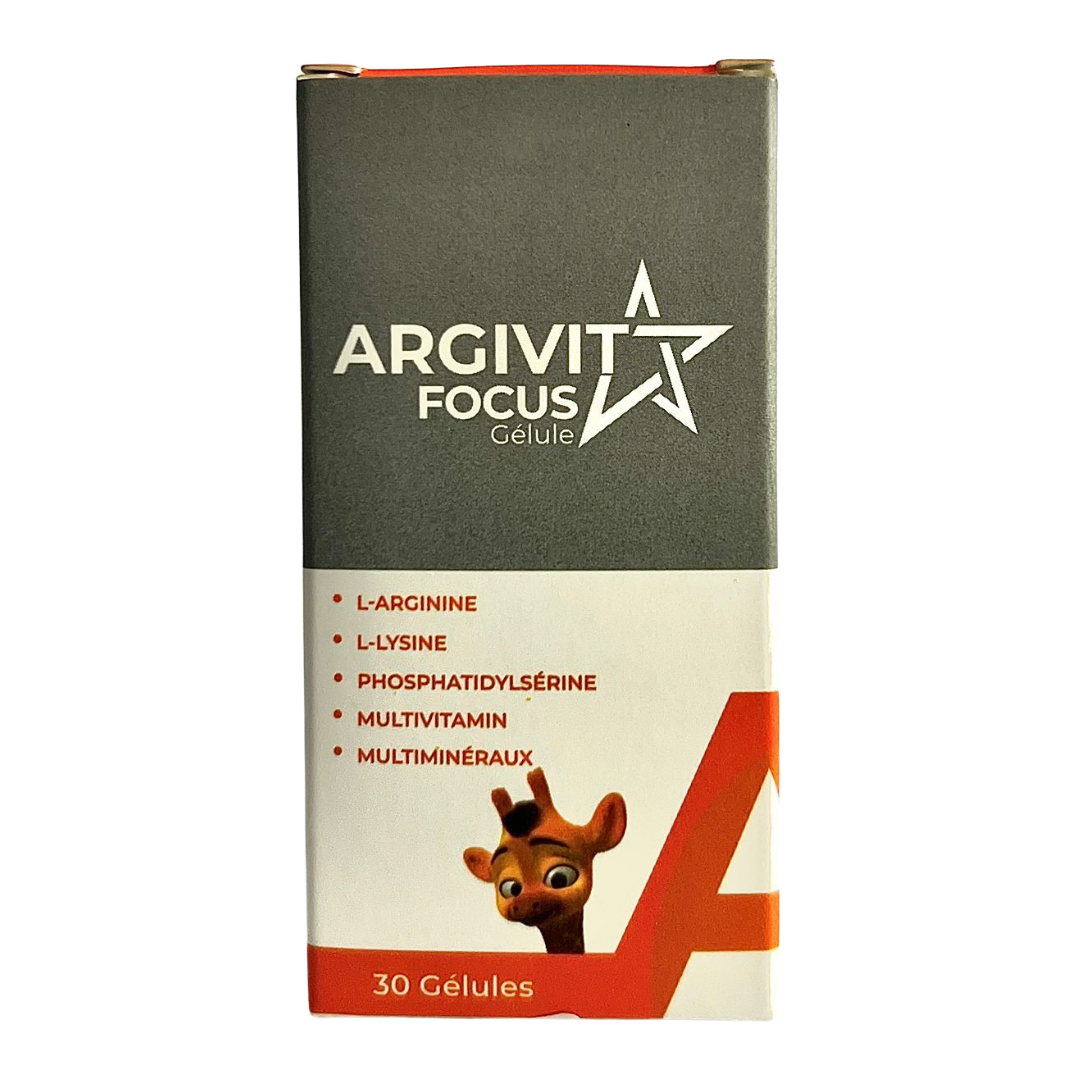 Argivit Focus™ Offrez à votre enfant le soutien qu’il mérite pour bien grandir