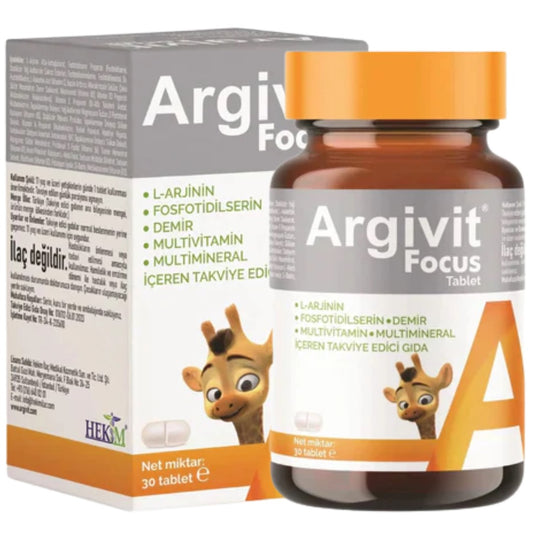 ARGIVIT FOCUS™  Soutien Complet à la Croissance Physique et Mentale