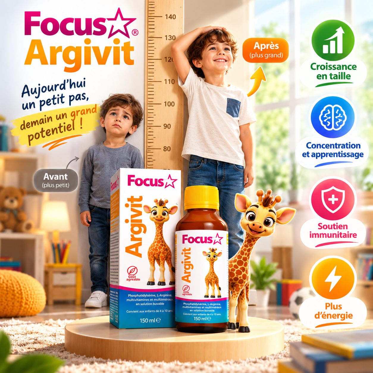 Argivit Focus™ Le meilleur pour leur croissance